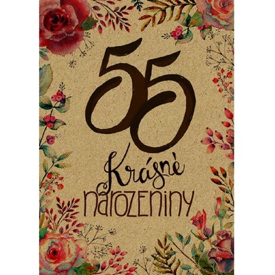 Baloušek BeBechy - přání 55, A6, kraftový papír