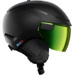 Atomic Ски каска Atomic Revent GT Amid Visor HD Photochromic S1-3 Ski helmet - Black / Green Gold HD Photo - размер One Size (418-1605-0114)
