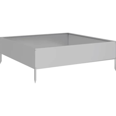 VidaXL Květináč ocel pozinkovaný vícebarevný 100 x 100 x 33,5 cm