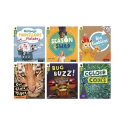 Oxford Reading Tree inFact: Level 7: Mixed Pack of 6 | Teresa Heapy, Ciaran Murtagh, Wayne Gerdtz, Aleesah Darlinson, Emma Boor, Carmel Reilly