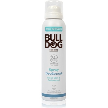 BULLDOG Fresh Mint&Cedarwood Spray Deodorant дезодорант в спрей без алуминий 125ml