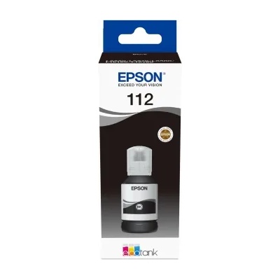 Epson 112 EcoTank Оригинално мастило (черен)