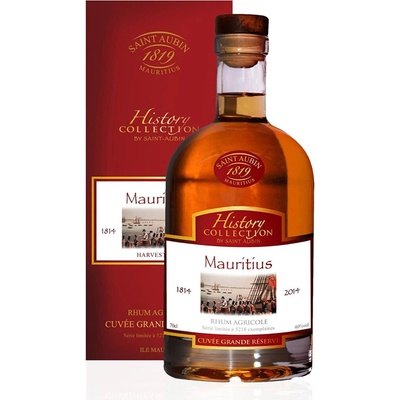 Saint Aubin History Collection Mauritius 40% 0,7 l (kartón)