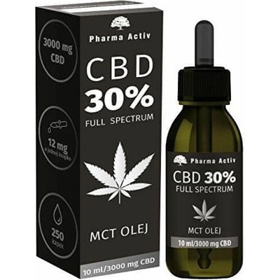 Pharma Activ CBD 30% MCT olej s CBD 3000 mg 10 ml