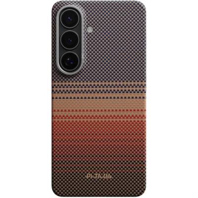 PITAKA Magsafe Калъф за Samsung S26 Plus, Pitaka Edge Case Sunset, Кафяв (KS2603S)