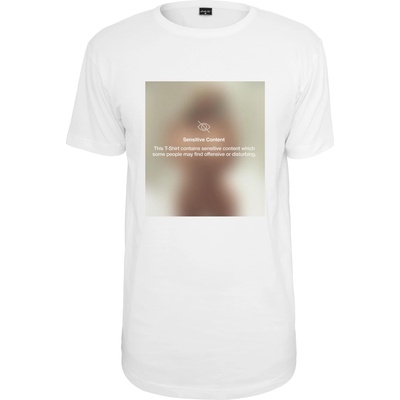 Mister Tee Тениска Sensitive Content Tee white XLUB-MT2566-00220 - Тъмносив, размер 2XL