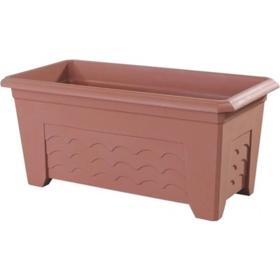 Nohel Garden Truhlík TERRISSIMA plastový terakota 60x30x27 cm