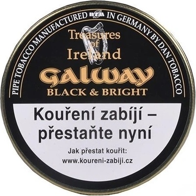 Dan Tobacco Treasures of Ireland Galway Black & Bright 50 g