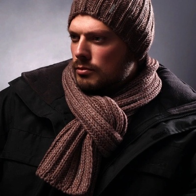 мъжки плетен шал Pierre Cardin PC0006