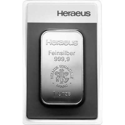Heraeus stříbrný slitek 31,1 g – Hledejceny.cz
