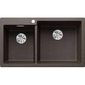 BLANCO Pleon 9 - Мивка от Silgranit, 86x50 см, цвят кафе 523066 (523066) Мивка за вграждане