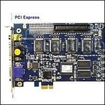 GeoVision DVR платка GeoVision GV-1240X, 8 видео/8 аудио входа, 400/200fps, MPEG4/H. 264 (GV-1240X/8 PCI-E)