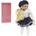 Mádara Doll with a sound sings and speaks Polish 45cm in a box 544512 ADAR blonde