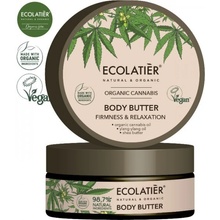 Ecolatiér telové maslo Pevnosť a relaxácia Organic Cannabis 150 ml