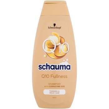 Schwarzkopf Schauma Q10 Fullness Shampoo 400 ml укрепващ шампоан за отслабена и тънка коса за жени