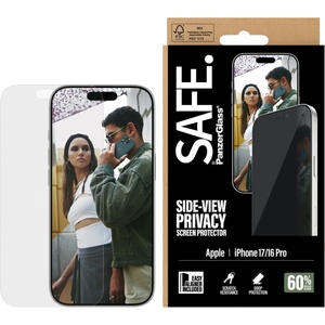 Panzer Стъклен протектор Safe за iPhone 17/iPhone 16 Pro, Privacy, UWF, EasyAligner
