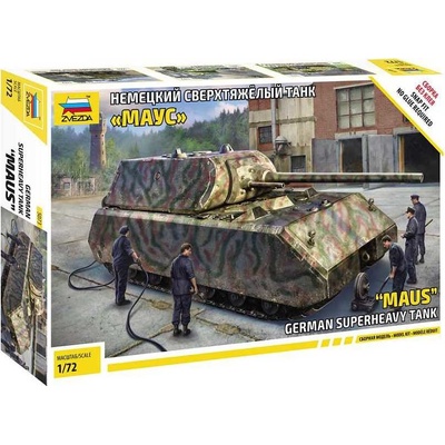 ZVEZDA Model Kit tank 5073 Pz.Kpfw.VII Maus Snap Fit 1:72