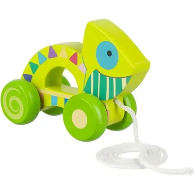 Orange Tree Toys Играчка за дърпане " Хамелеон" - Jungle Animals (OTT09742)