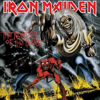 IRON MAIDEN - THE NUMBER OF THE BEAST/THE BEAST OVER HAMMERSMITH LP