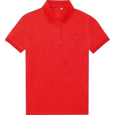 B&C My Eco Polo 65/35 /women Dámske piqué polo červená
