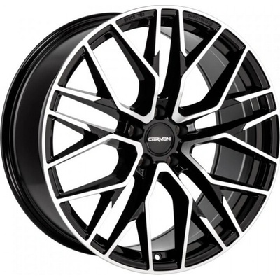 CARMANI 20 7,5x17 5x120 ET35 black polished