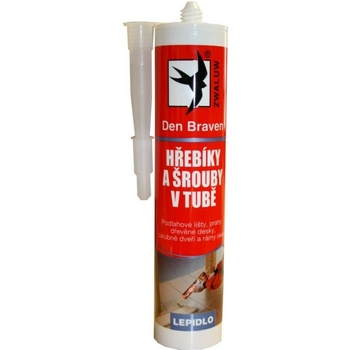 Den Braven hřebíky a šrouby 310g béžový