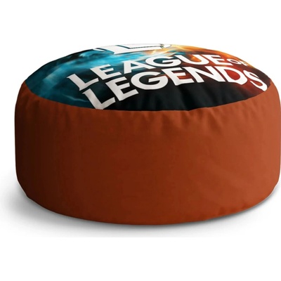 Sablio Taburet Circle League of Legends Glow: 38x48 cm