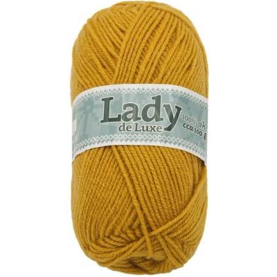 Bellatex Příze LADY de Luxe 100g / 238 m hořčicová