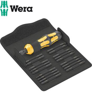 Wera Комплект битове и ръкохватка Kraftform Kompakt 900 Set 1, 19 части / WERA 05018110001 / (WERA 05018110001)