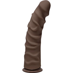 Doc Johnson USA Лепяща се отливка Кибер кожа "the d ragin chocolate" 21 см