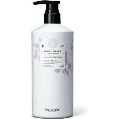 Maria Nila Colour Refresh maska na vlasy s barevnými pigmenty Pearl Silver 750 ml