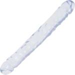 Doc Johnson Jr. Double Dong - Double Dildo - 12 / 30 cm, transparent