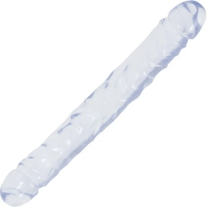 Doc Johnson Jr. Double Dong - Double Dildo - 12 / 30 cm, transparent