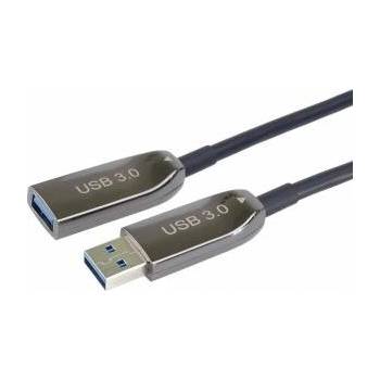 PremiumCord Cable USB PremiumCord USB-A - USB-A 30 m Black (ku3opt30)