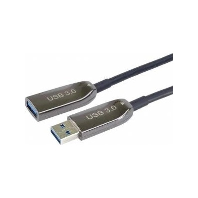 PremiumCord Cable USB PremiumCord USB-A - USB-A 30 m Black (ku3opt30)
