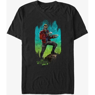 ZOOT. Fan Черна унисекс тениска Star-Lord Guardians of the Galaxy vol. 2 ZOOT. FAN Marvel ZOOT. Fan | Cheren | МЪЖЕ | L