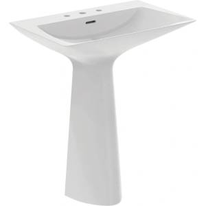 Ideal Standard Свободностояща мивка Ideal Standard Atelier Tipo-Z, матово бяла, 74 см, с 3 отвора за смесител (T4426V1)