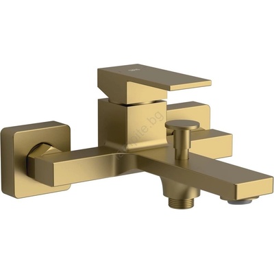 SAPHO - Смесител за вана CUBEMIX, матово злато (SH0368)