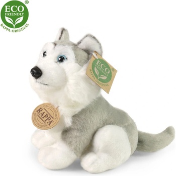 Rappa Плюшено Хъски, сиво, 16 см. , серия Еко приятели (209749-1)