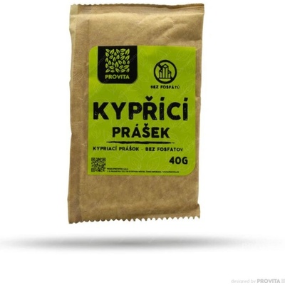 Provita Kypriaci prášok /bez fosfátov/ 40g