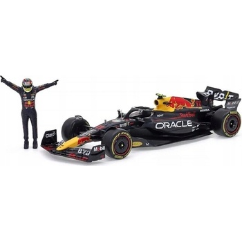 BOLID F1 Red Bull RB19 FIGÚRKA SERGIO PEREZ MODEL BBURAGO 18-28036 1:24