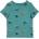 finkid Детска тениска Finkid Kid's Ilta Sun T-shirt - Deep Jungle - размер 80/90 (704-5778-0211)
