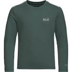 Jack Wolfskin Детска спортна тениска Jack Wolfskin Kid's Flare L/S T-Shirt Sport shirt - Sago Palm - размер 152 (EU) (704-5893-0215)