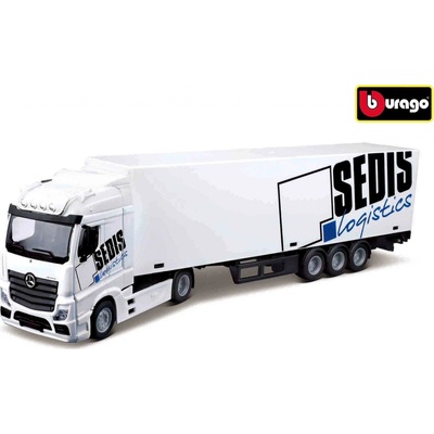 Bburago MB Actros SEDIS Logistics with Forklift and accesories 1:43