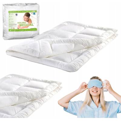AMW Antialergická přikrývka Medical 1,10 kg bílá 140x200
