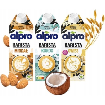 Alpro Barista Ovesný nápoj bez lepku 750 ml – Sleviste.cz