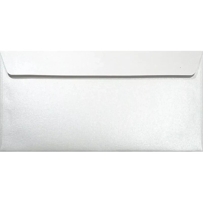 NETUNO Obálka DL metalická Majestic Marble White bílá