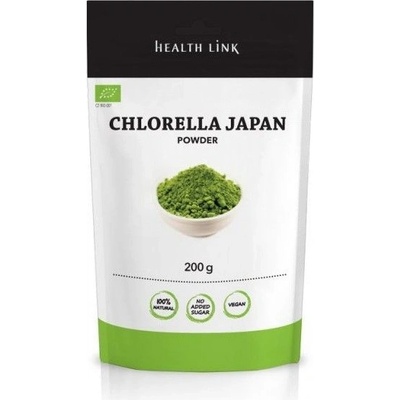 Chlorella Japan prášok Health Link 200 g