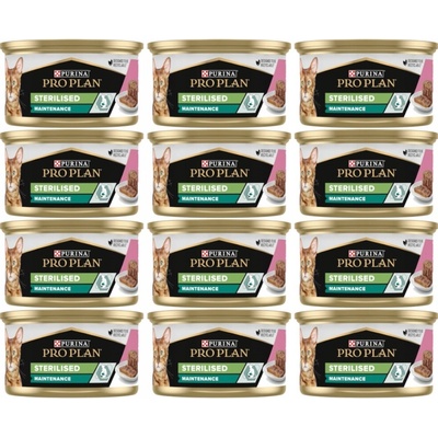 Pro Plan Cat Sterilised tuniak losos v paštéte 85 g