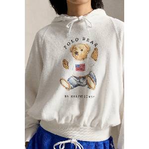 Ralph Lauren суичър с качулка дамски от памук (211A12745)